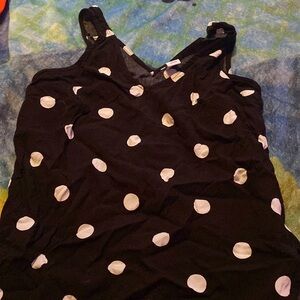 Old navy size XS polka dot tank top
